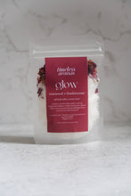 Load image into Gallery viewer, GLOW ROSEWOOD & FRANKINCENSE AROMATHERAPY BATH SALTS POUCH