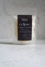 Load image into Gallery viewer, ECLIPSE EUCALYPTUS & PEPPERMINT AROMATHERAPY BATH SALTS POUCH