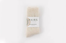 Load image into Gallery viewer, PAIRS ULTRA SOFT CREAM ALPACA BED SOCKS