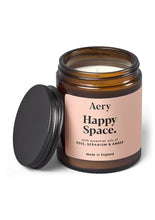 Load image into Gallery viewer, AERY HAPPY SPACE SCENTED JAR CANDLE
