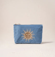Load image into Gallery viewer, ELIZABETH SCARLETT SUN GODDESS VELVET MINI POUCH