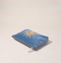 Load image into Gallery viewer, ELIZABETH SCARLETT SUN GODDESS VELVET MINI POUCH