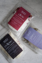 Load image into Gallery viewer, PURE - LAVENDER AROMATHERAPY BATH SALTS POUCH