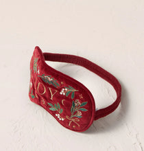 Load image into Gallery viewer, ELIZABETH SCARLETT GIVE JOY VELVET EYEMASK