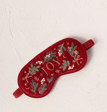 Load image into Gallery viewer, ELIZABETH SCARLETT GIVE JOY VELVET EYEMASK