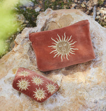 Load image into Gallery viewer, ELIZABETH SCARLETT SUN GODDESS VELVET MINI POUCH
