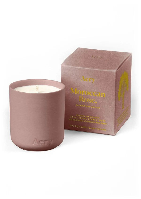 AERY MOROCCAN ROSE SCENTED VOTIVE CANDLE