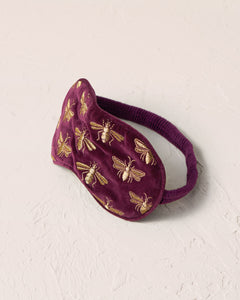 ELIZABETH SCARLETT HONEY BEE VELVET EYE MASK