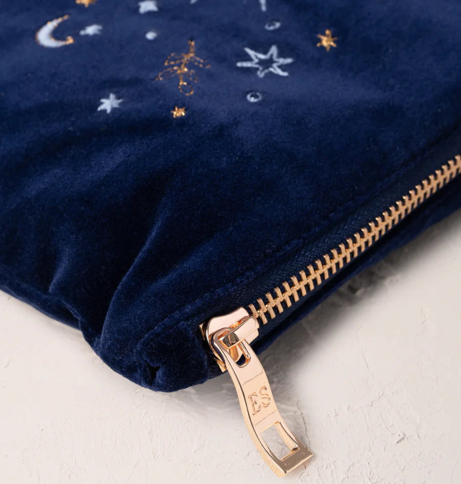 ELIZABETH SCARLETT BOHO MYSTICISM VELVET MINI POUCH