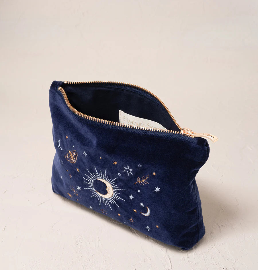 ELIZABETH SCARLETT BOHO MYSTICISM VELVET MINI POUCH