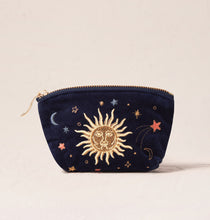 Load image into Gallery viewer, ELIZABETH SCARLETT CELESTIAL VELVET COIN PURSE
