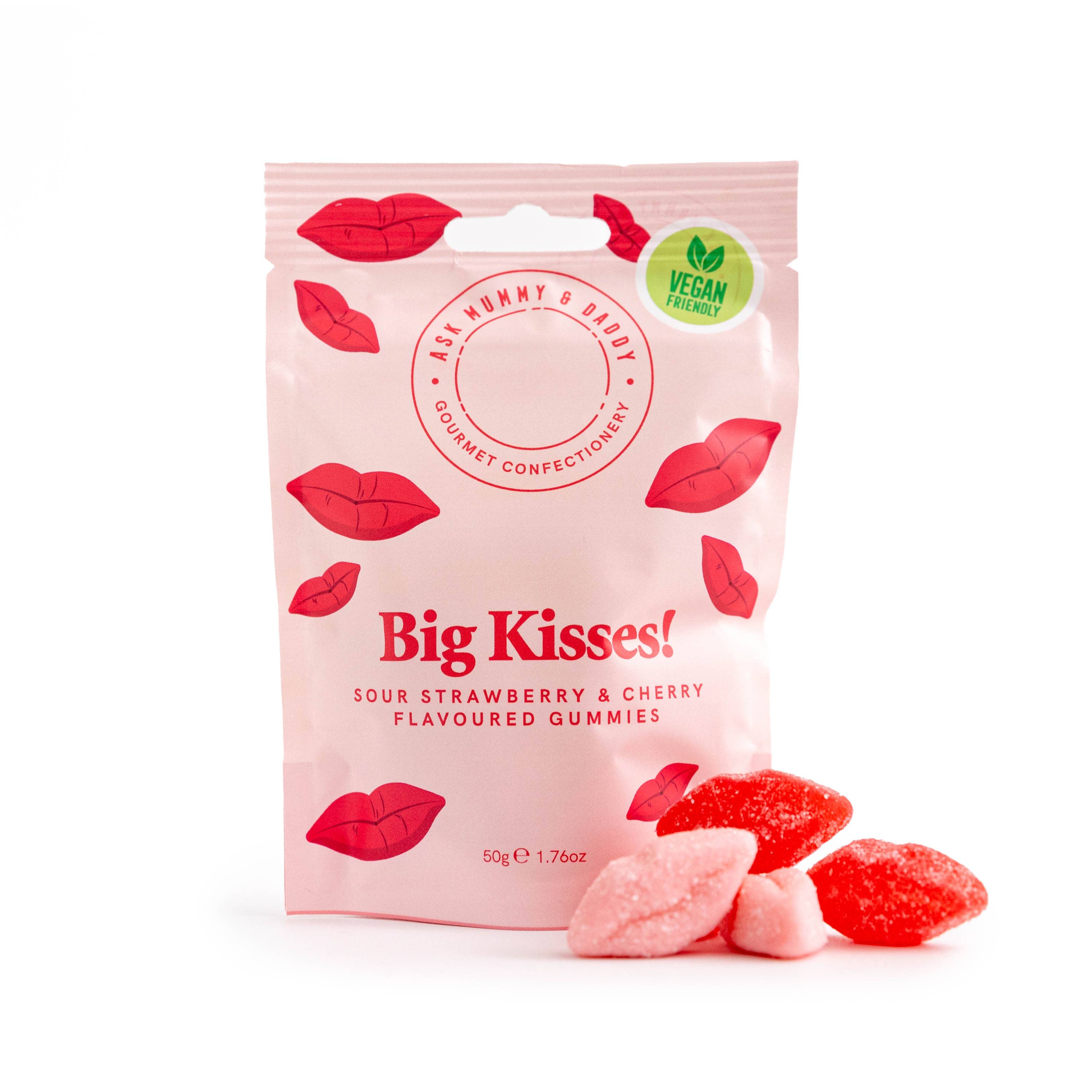 BIG KISSES GUMMIES POUCH BY ASK MUMMY & DADDY