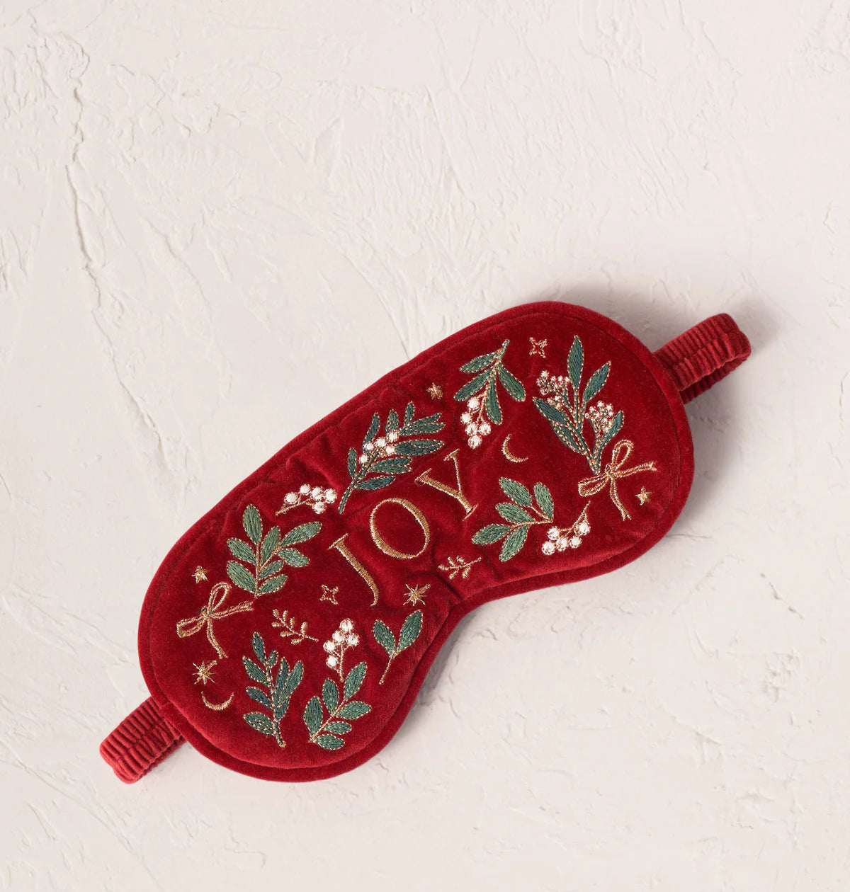 ELIZABETH SCARLETT GIVE JOY VELVET EYEMASK