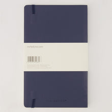 Load image into Gallery viewer, MOLESKINE SOFTTOUCH RULED NOTEBOOK - OCEAN BLUE
