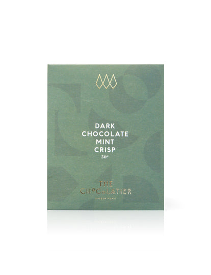 THE CHOCOLATIER MINT CRISP DARK CHOCOLATE BAR