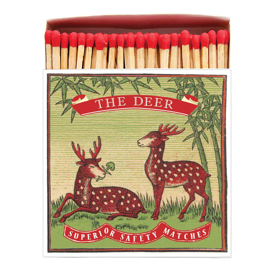 Christmas Deer Luxury Matches