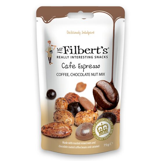 FILBERTS CAFE ESPRESSO COFFEE & CHOCOLATE NUT MIX
